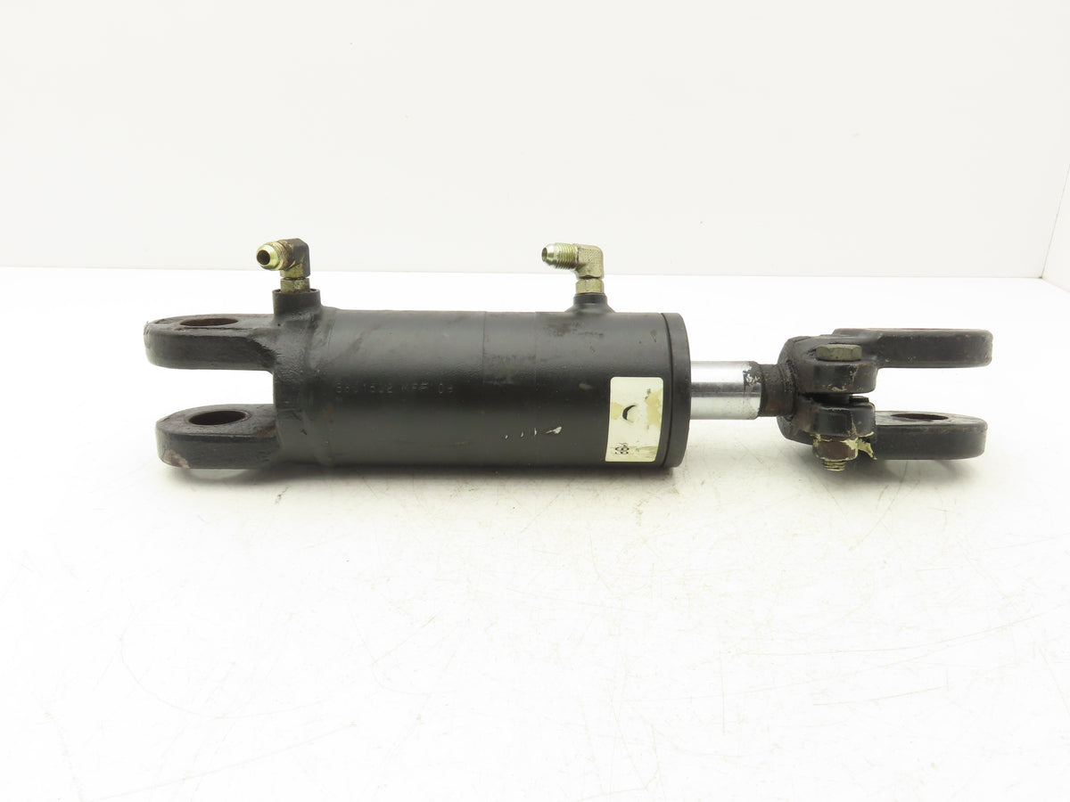 Hyster 8601502 Hydraulic Forklift Tilt Cylinder Removed From E60Z-33 Forklift