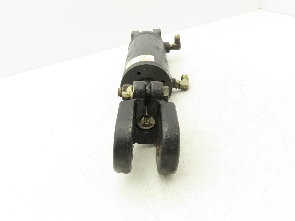 Hyster 8601502 Hydraulic Forklift Tilt Cylinder Removed From E60Z-33 Forklift