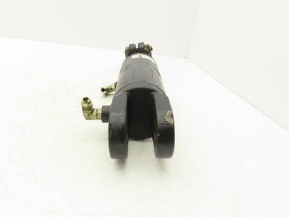 Hyster 8601502 Hydraulic Forklift Tilt Cylinder Removed From E60Z-33 Forklift