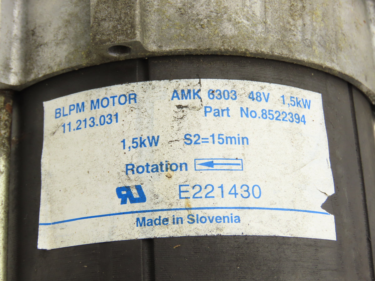Hyster 8522394 Electric Forklift Hydraulic Pump Steering Motor 48V 1.5kW 8620616