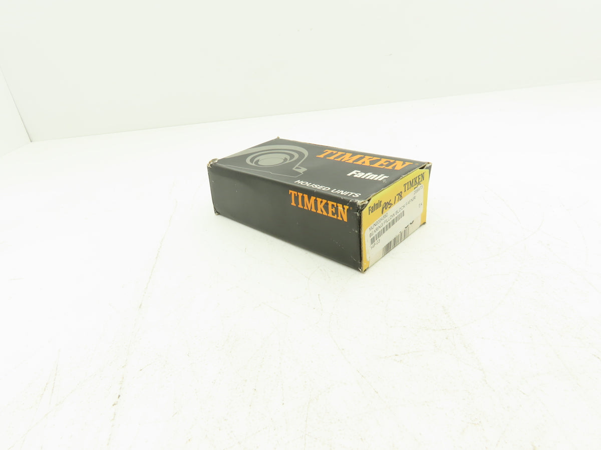 Fafnir Timkin YAK 30 Pillow Block Bearing 30mm P2B-SCB-30M NPL-206 Set Screw