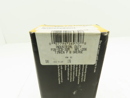 Fafnir Timkin YAK 30 Pillow Block Bearing 30mm P2B-SCB-30M NPL-206 Set Screw