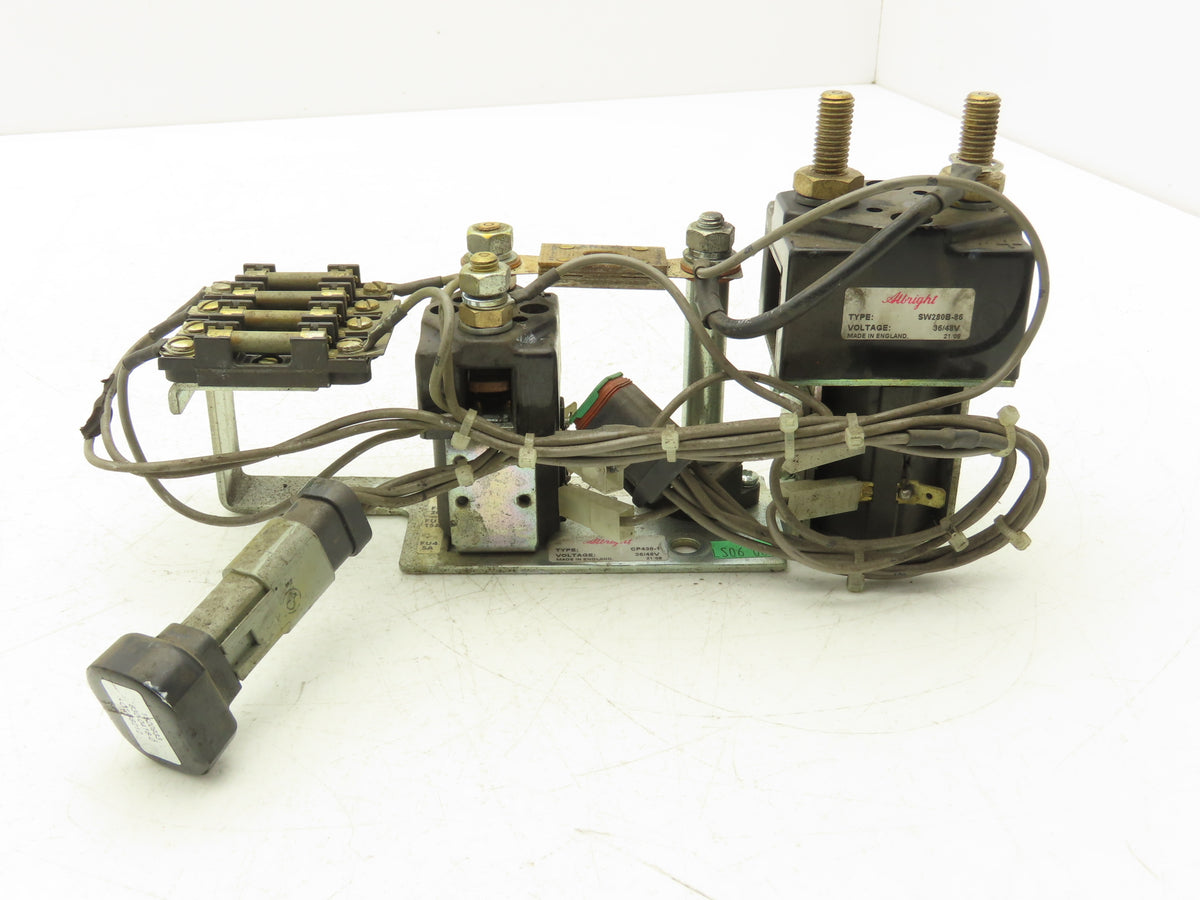 Hyster CP430-1 Electric Forklift Motor Contactor Control Assembly Off E60Z-33