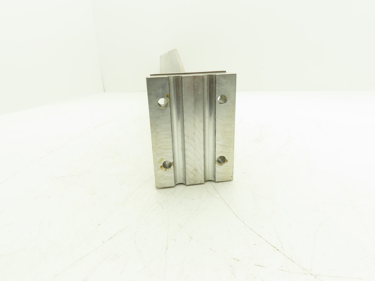 Loveshaw Stainless Steel T-Rail for Packing Anvil Table Box Erecting Platform