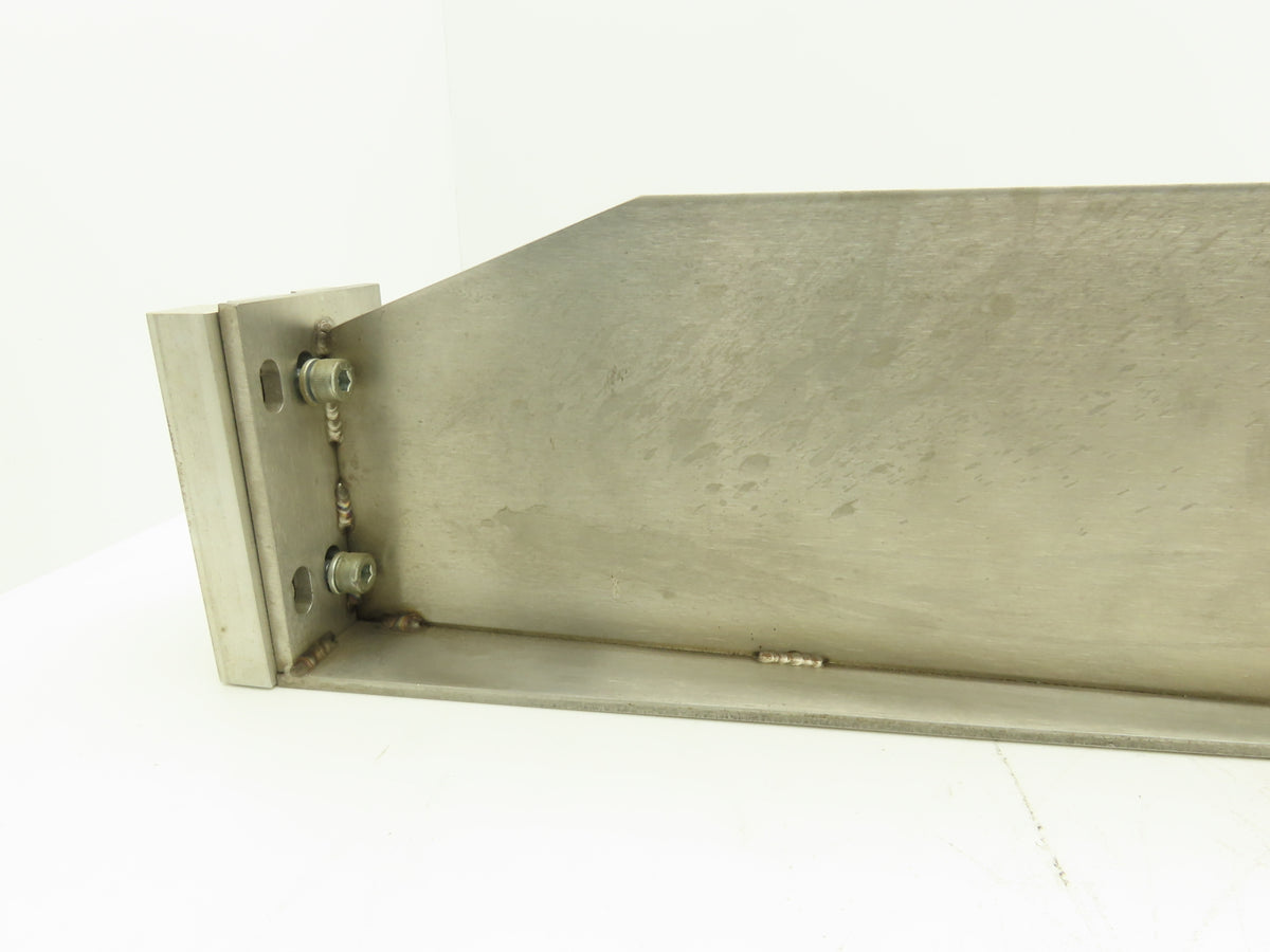 Loveshaw Stainless Steel T-Rail for Packing Anvil Table Box Erecting Platform