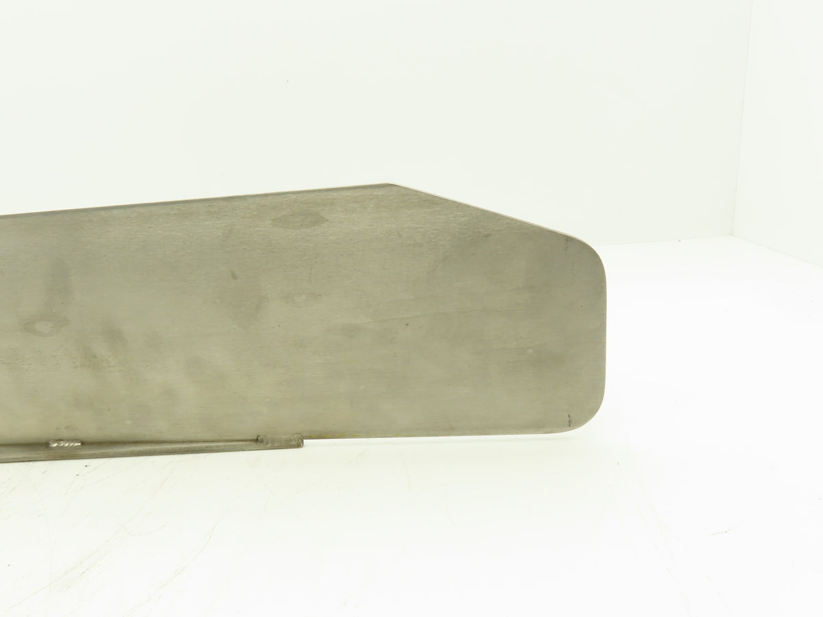 Loveshaw Stainless Steel T-Rail for Packing Anvil Table Box Erecting Platform