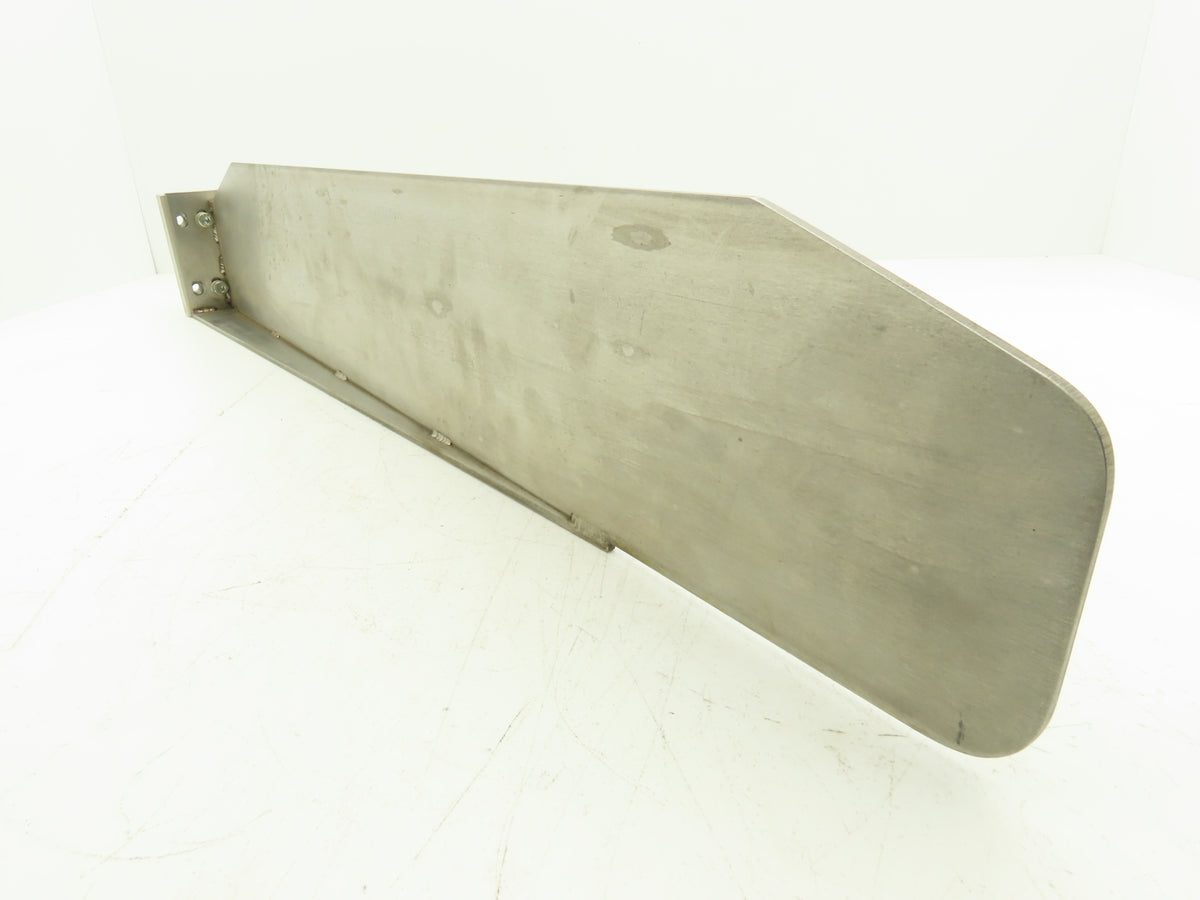 Loveshaw Stainless Steel T-Rail for Packing Anvil Table Box Erecting Platform