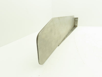 Loveshaw Stainless Steel T-Rail for Packing Anvil Table Box Erecting Platform