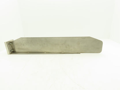 Loveshaw Stainless Steel T-Rail for Packing Anvil Table Box Erecting Platform