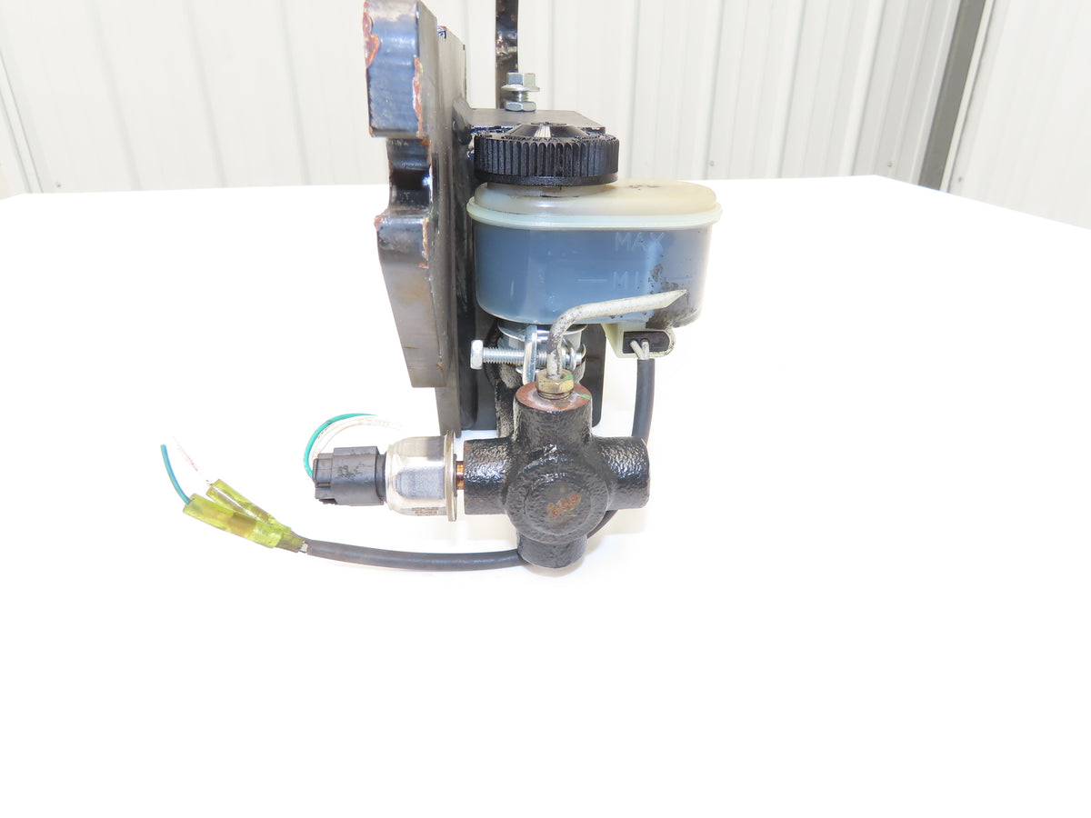 Hyster E50XN-33 Electric Forklift Brake Pedal & Master Cylinder Assembly
