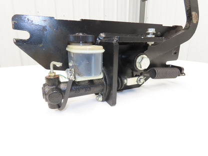 Hyster E50XN-33 Electric Forklift Brake Pedal & Master Cylinder Assembly