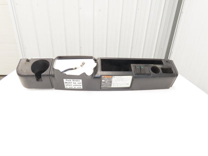 Hyster E50XN-33 Forklift Dash Plastic Shroud Cover With Cupholders