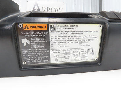 Hyster E50XN-33 Forklift Dash Plastic Shroud Cover With Cupholders