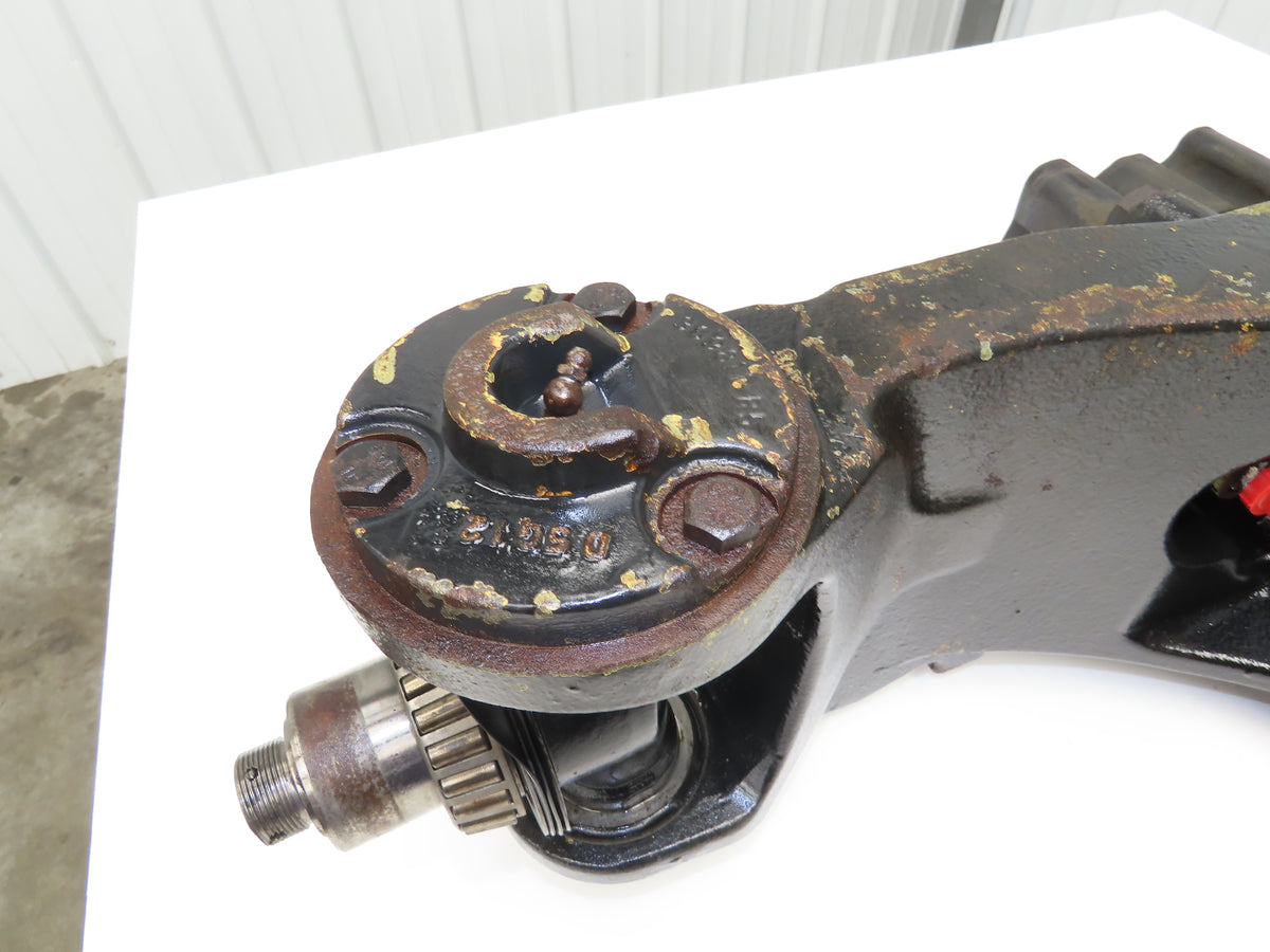 Hyster E50XN-33 Electric Forklift Rear Axle Dual Hydraulic Steering Assembly