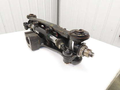 Hyster E50XN-33 Electric Forklift Rear Axle Dual Hydraulic Steering Assembly