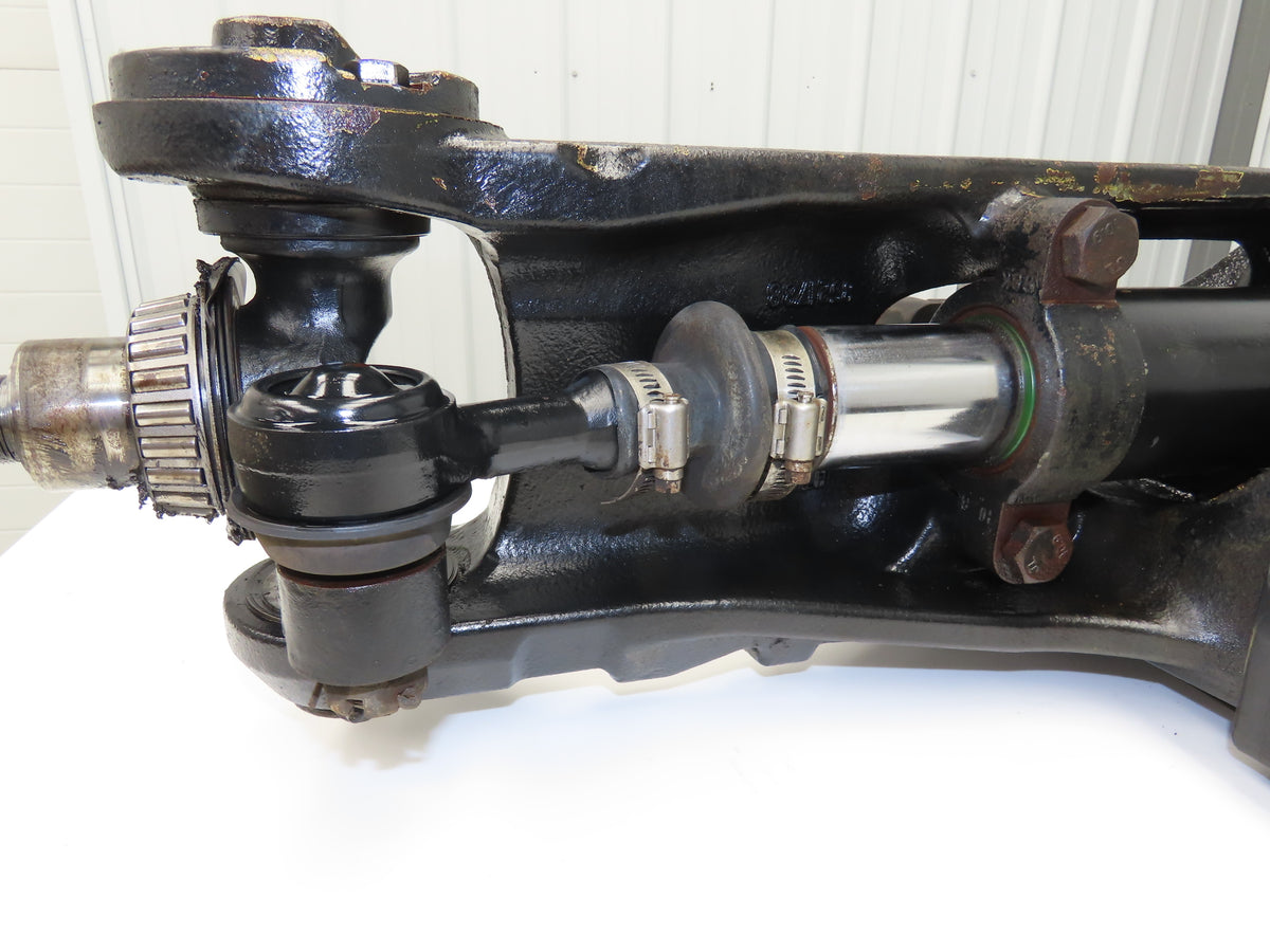 Hyster E50XN-33 Electric Forklift Rear Axle Dual Hydraulic Steering Assembly