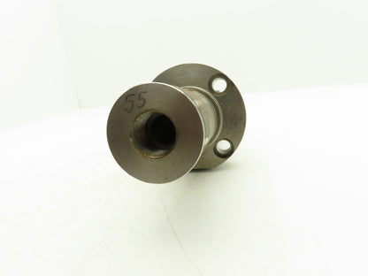 208878 Lower Platen Bearing Pin Flanged Steel Pivot Pin Industrial Press Part