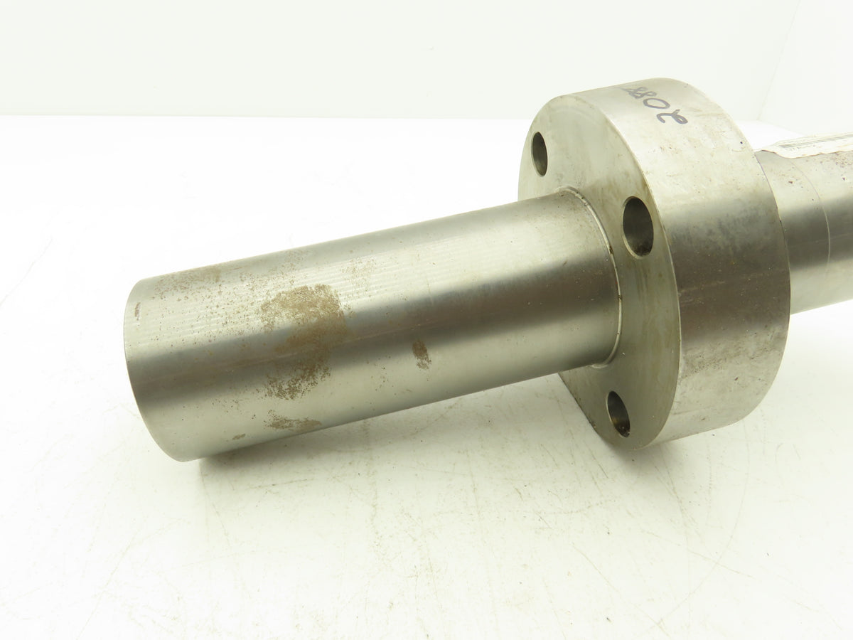 208878 Lower Platen Bearing Pin Flanged Steel Pivot Pin Industrial Press Part