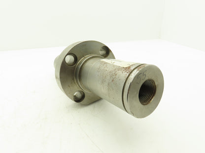 208878 Lower Platen Bearing Pin Flanged Steel Pivot Pin Industrial Press Part