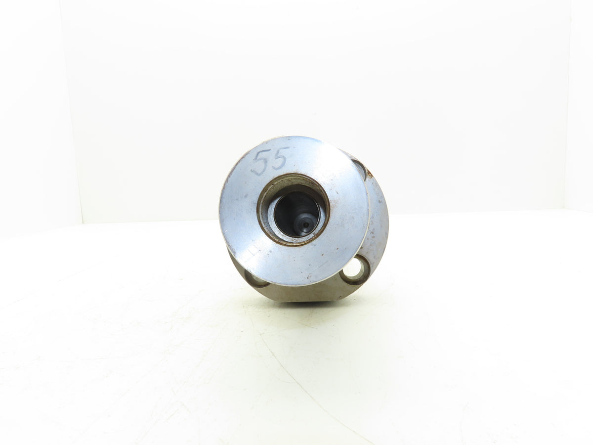 208878 Lower Platen Bearing Pin Flanged Steel Pivot Pin Industrial Press Part