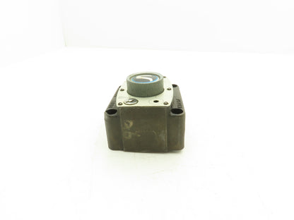 Vickers F3 FG 02 1500 50 Hydraulic Flow Control Valve Manual Knob 1500PSI No Key