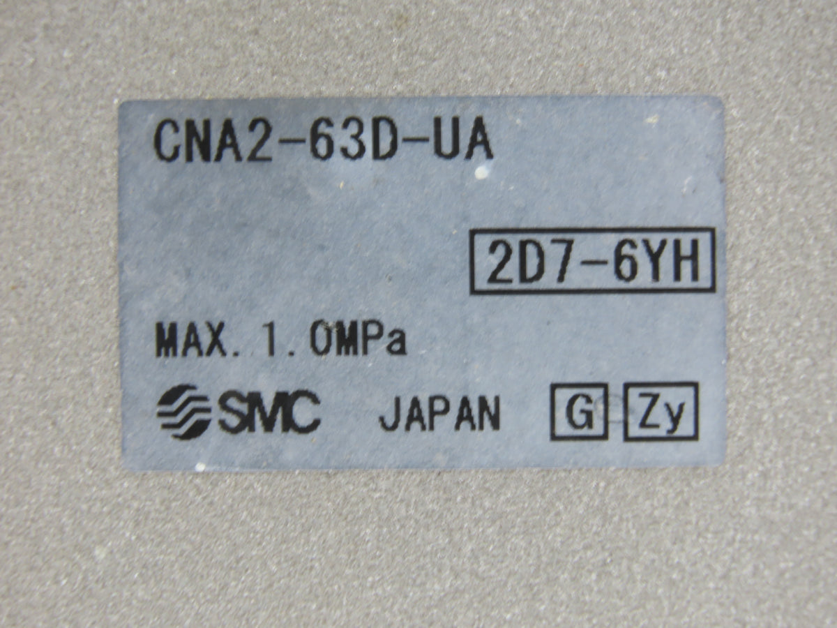 SMC CNA2D63-1000-D Rod Lock Air Cylinder 63mm Bore 1000mm Stroke CNA2-D63-UA