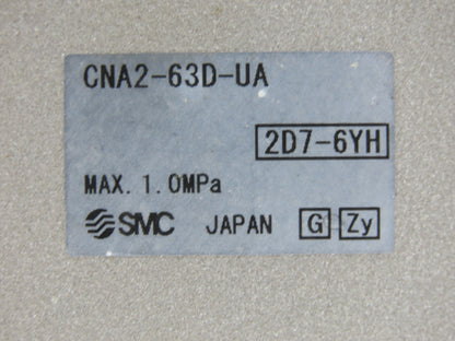 SMC CNA2D63-1000-D Rod Lock Air Cylinder 63mm Bore 1000mm Stroke CNA2-D63-UA