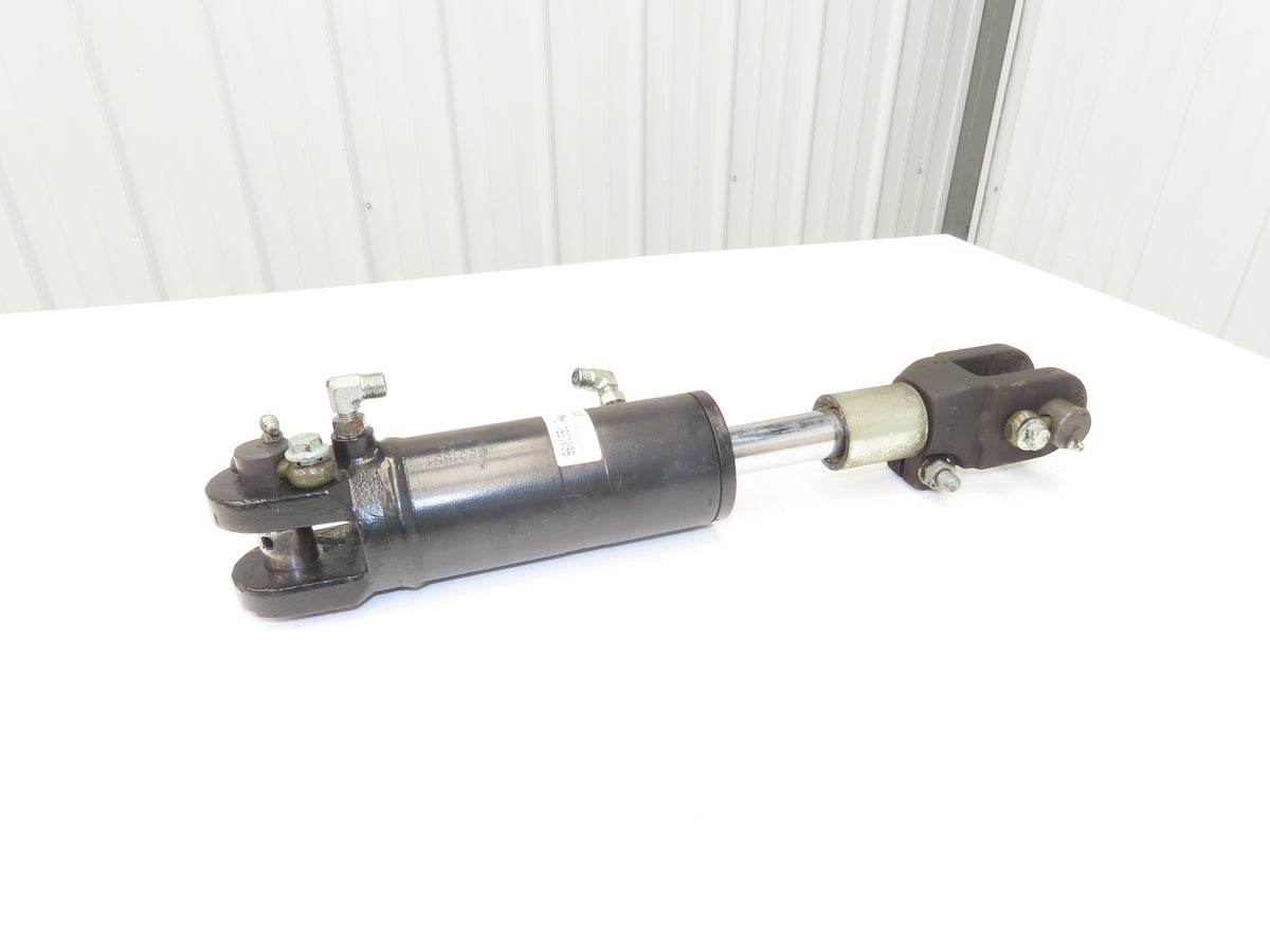 Hyster 8601551 Hydraulic Forklift Tilt Cylinder Removed From E50XN-33 Forklift