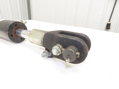 Hyster 8601551 Hydraulic Forklift Tilt Cylinder Removed From E50XN-33 Forklift