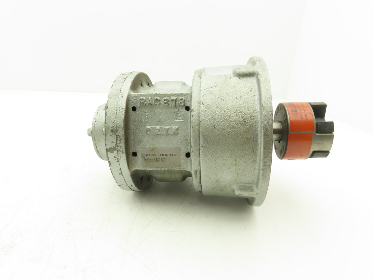 Gast 8AM-NRV-32A Pneumatic Air Motor 5Hp 2500 RPM 100 PSI 175 CFM 145TC