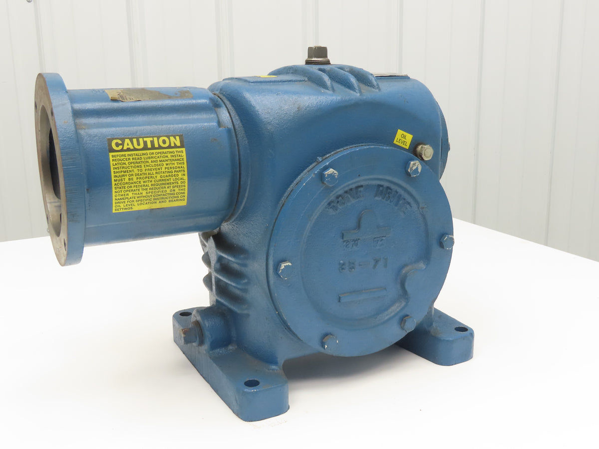 Cone Drive MH035-1 Worm Gearbox 60:1 Ratio 29rpm 2.15Hp LH 140TC
