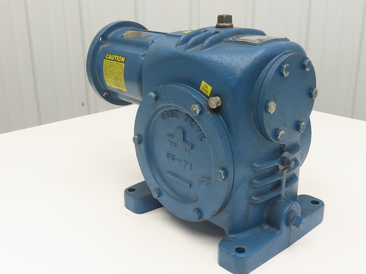 Cone Drive MH035-1 Worm Gearbox 60:1 Ratio 29rpm 2.15Hp LH 140TC