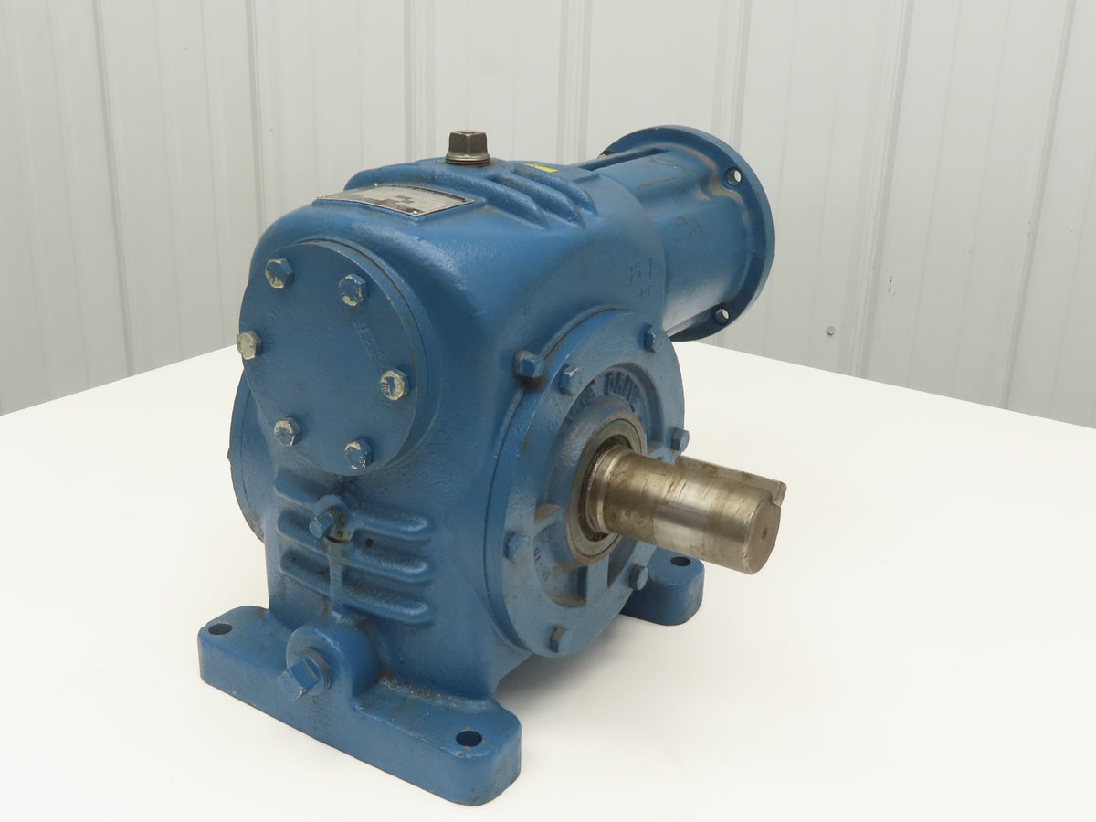 Cone Drive MH035-1 Worm Gearbox 60:1 Ratio 29rpm 2.15Hp LH 140TC