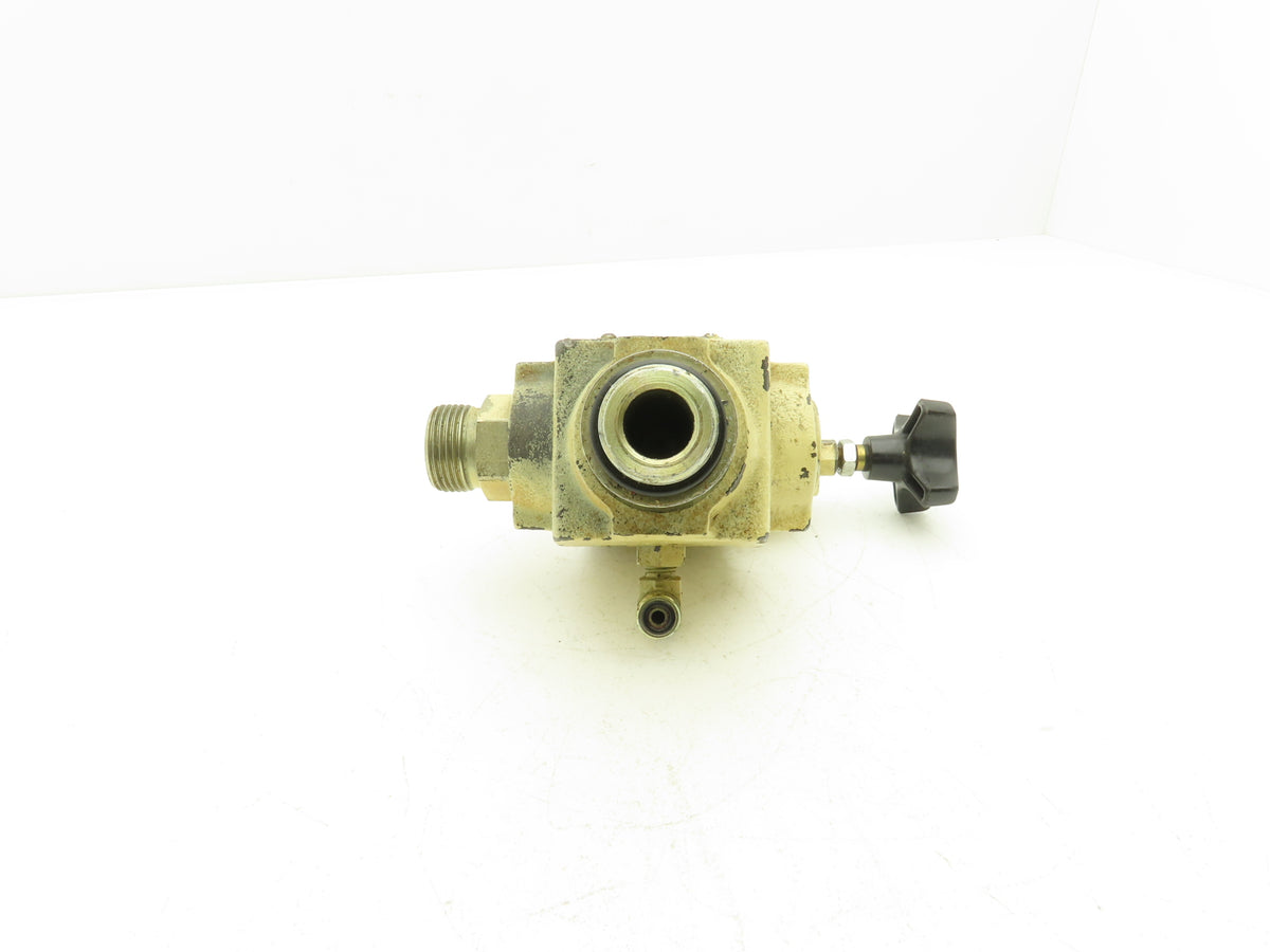 Vickers CS 06 F 50 Hydraulic Relief Valve 1500-3000 PSI Adjustable Eaton