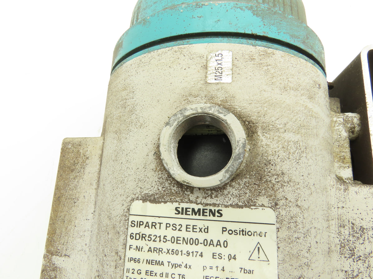 Siemens 6DR5215-0EN00-0AA0 Electro Pneumatic Valve Positioner SIPART PS2 EExd