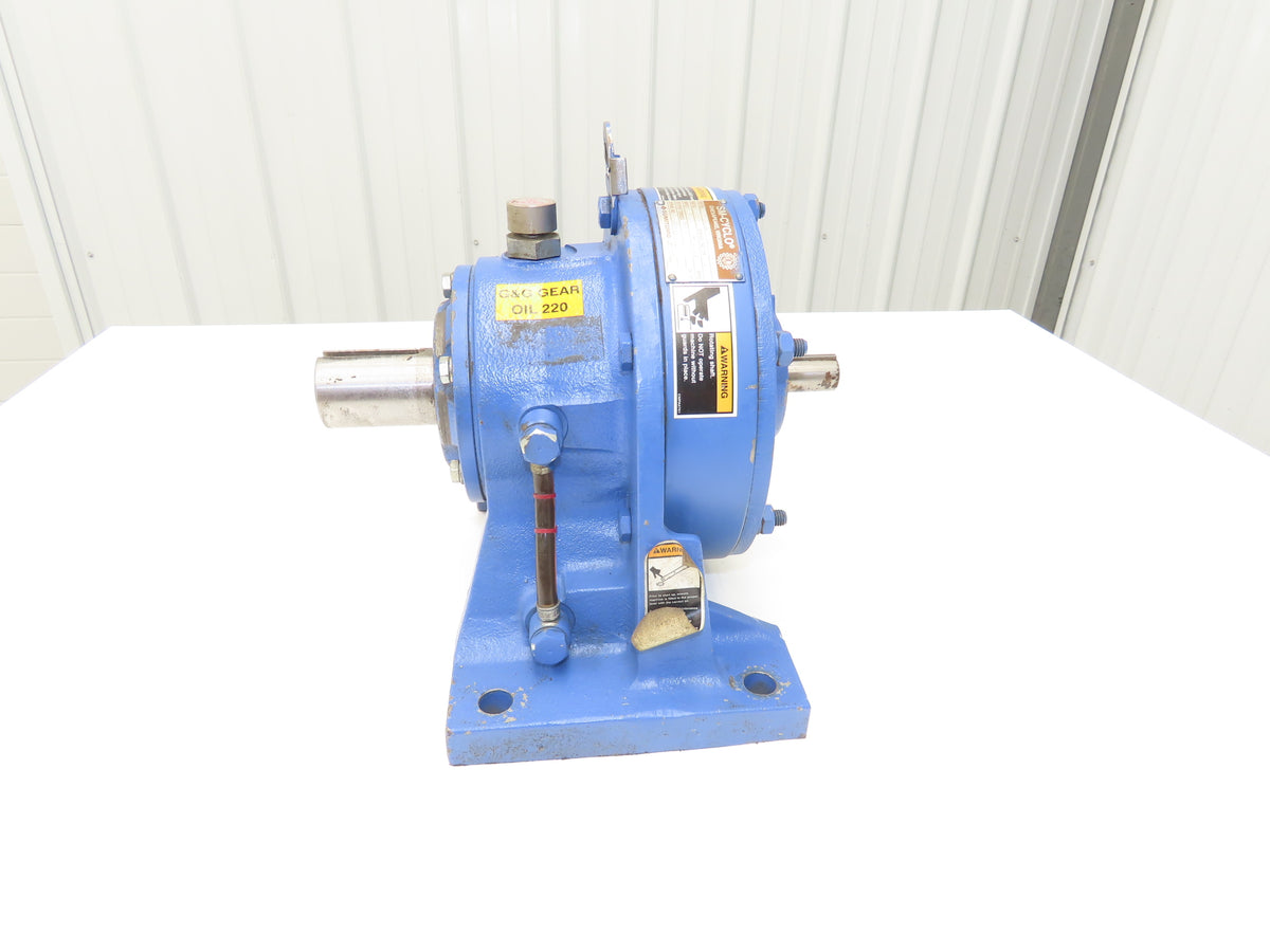 Sumitomo SM-Cyclo CHH-6130Y-21 Inline Gearbox 21:1 Ratio Reducer 83rpm 8.24Hp