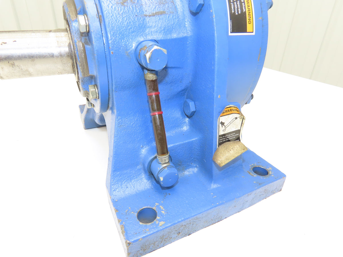Sumitomo SM-Cyclo CHH-6130Y-21 Inline Gearbox 21:1 Ratio Reducer 83rpm 8.24Hp
