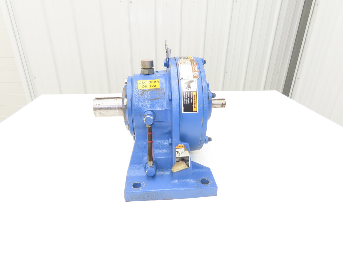 Sumitomo SM-Cyclo CHH-6130Y-21 Inline Gearbox 21:1 Ratio Reducer 83rpm 8.24Hp