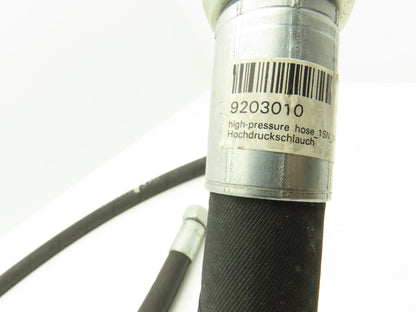 illig 1500 PSI 3/4" Hydraulic Hose 1SN DN20 x 930mm M30x2 Threads Lot of 3