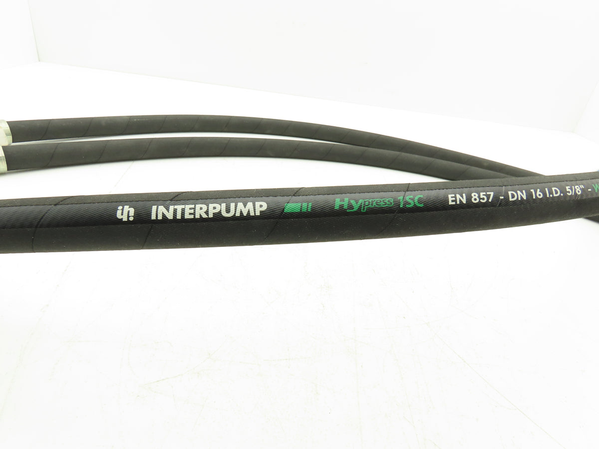 illig 1800 PSI 5/8" Hydraulic Hose 900MM Length M24x1.5 Threads Lot of 3