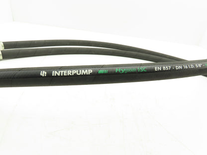 illig 1800 PSI 5/8" Hydraulic Hose 900MM Length M24x1.5 Threads Lot of 3