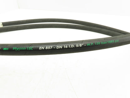 illig 1800 PSI 5/8" Hydraulic Hose 900MM Length M24x1.5 Threads Lot of 3
