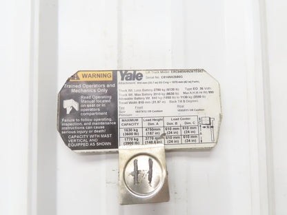 Yale Forklift Dual-Wheel Rear Axle Assembly Off ERC040AHN36TE082