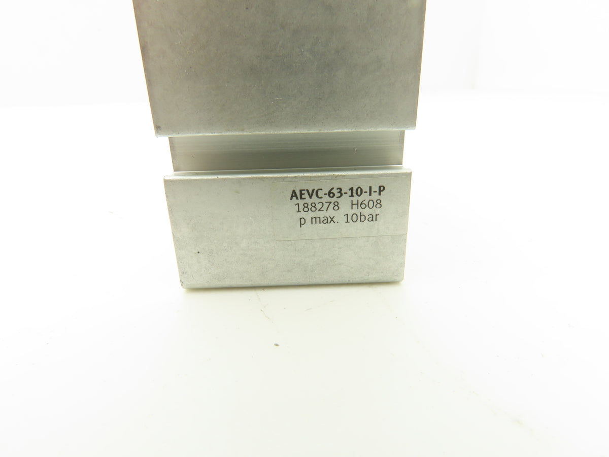 Festo 188278 Pneumatic Cylinder Short Stroke 10 mm G1 Female Port Aluminum Body