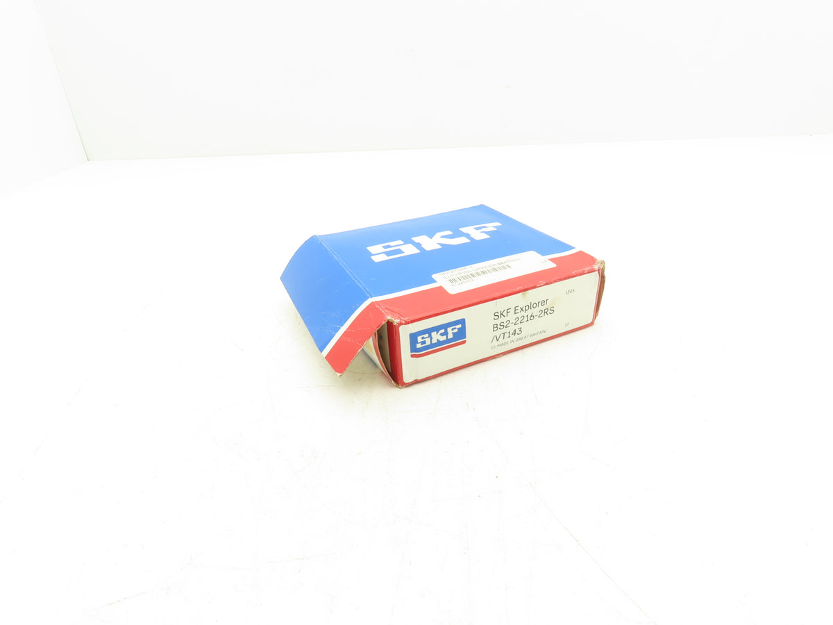SKF BS2-2216-2RS/VT143 Roller Bearing 80mm ID x 140 OD 40mm Width Double Sealed