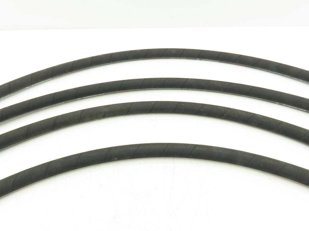 illig 5000 PSI 5/8" Hydraulic Hose 1000MM Length M32x2 Threads Lot of 4