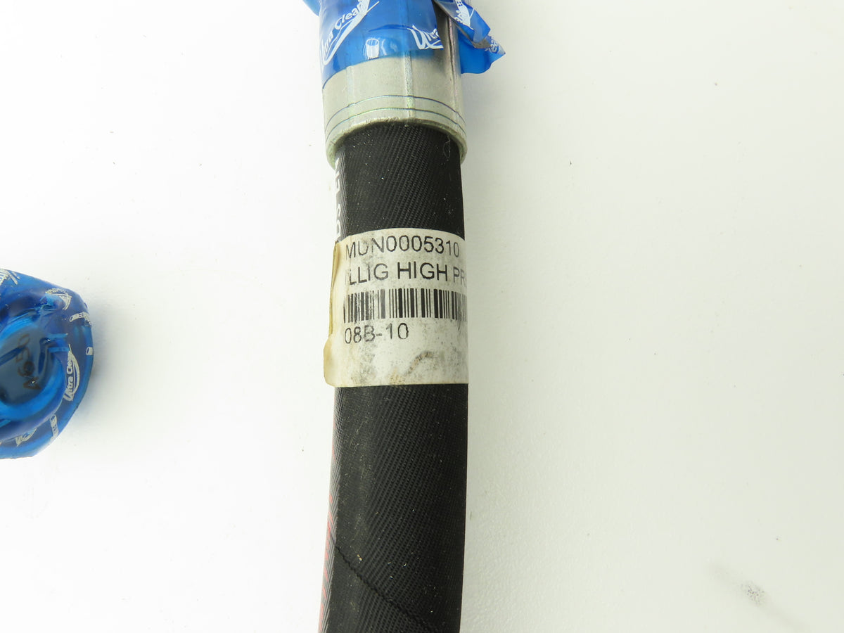 illig 5000 PSI 5/8" Hydraulic Hose 1000MM Length M32x2 Threads Lot of 4