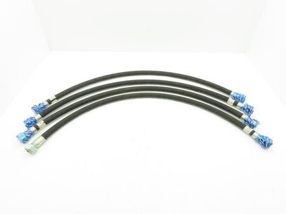 illig 5000 PSI 5/8" Hydraulic Hose 1000MM Length M32x2 Threads Lot of 4