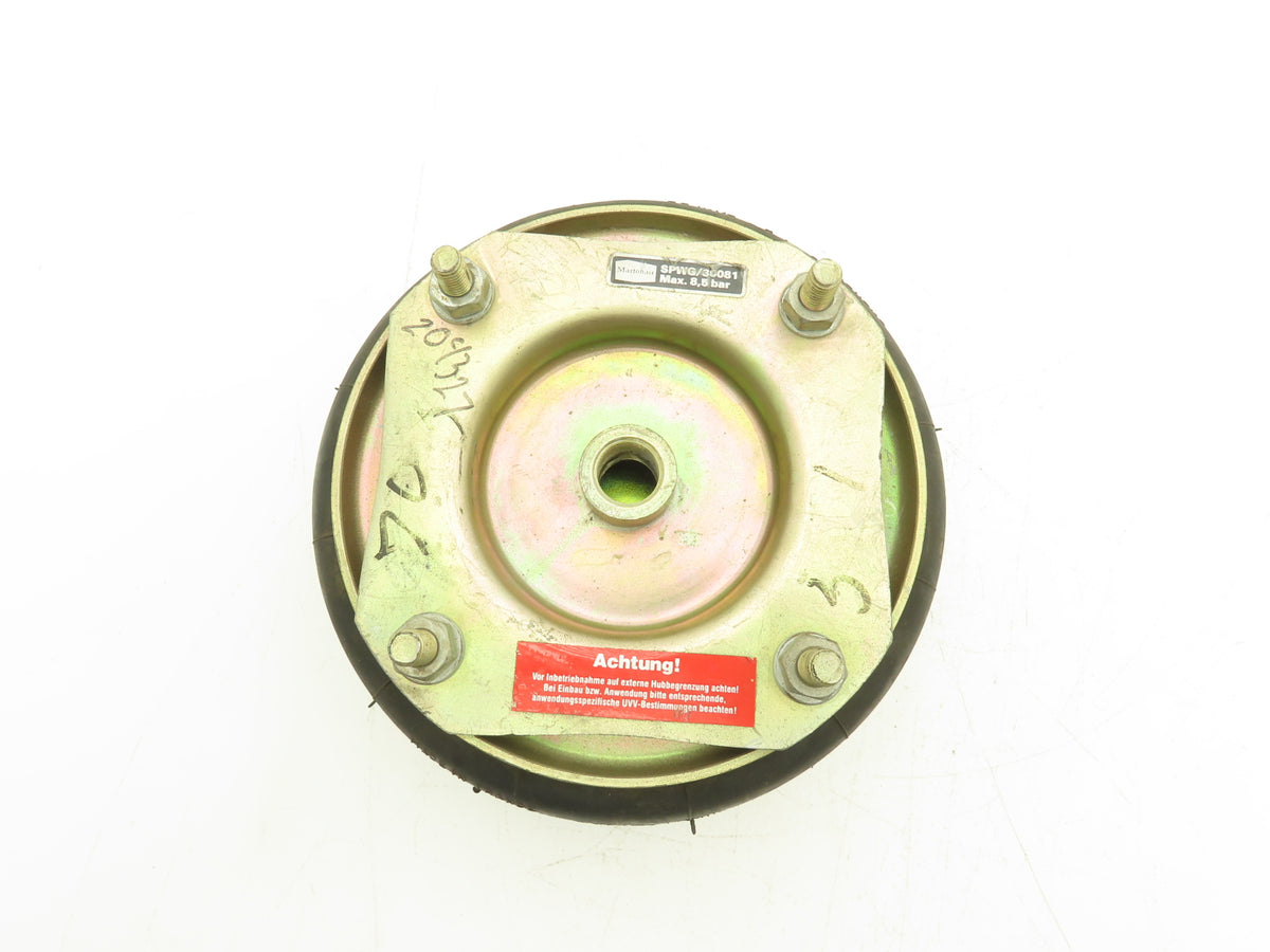 Martonair SPWG/30081 Pneumatic 8" Spring/Bellow Vibration Isolation 75mm Stroke