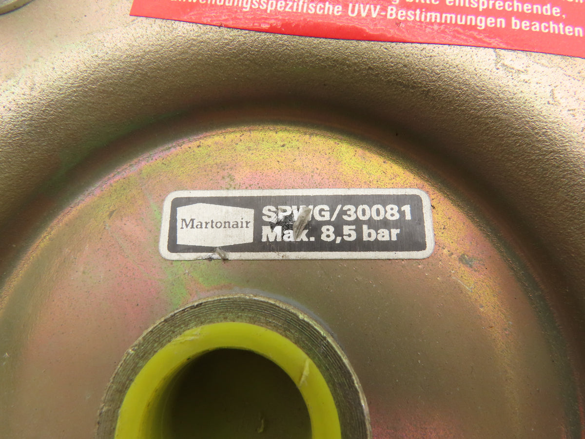 Martonair SPWG/30081 Pneumatic 8" Spring/Bellow Vibration Isolation 75mm Stroke